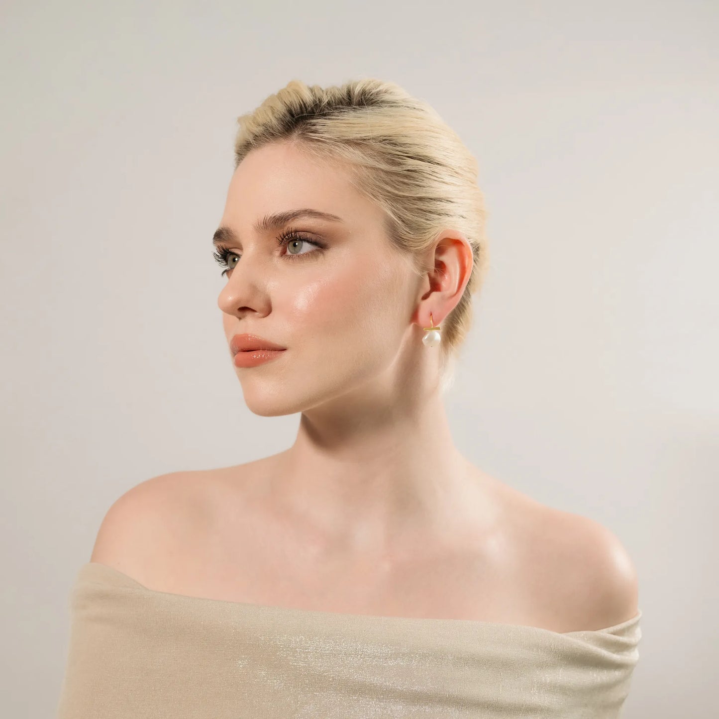 Bare Pearl Ear Dangles
