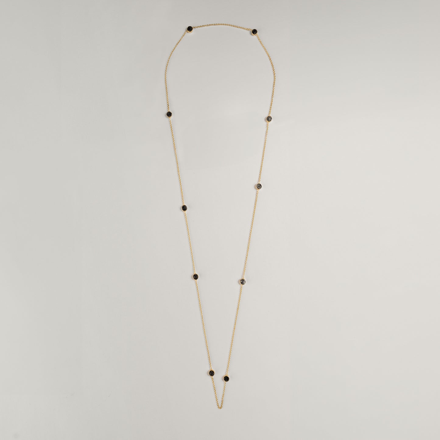 Obsidian Orbit Necklace