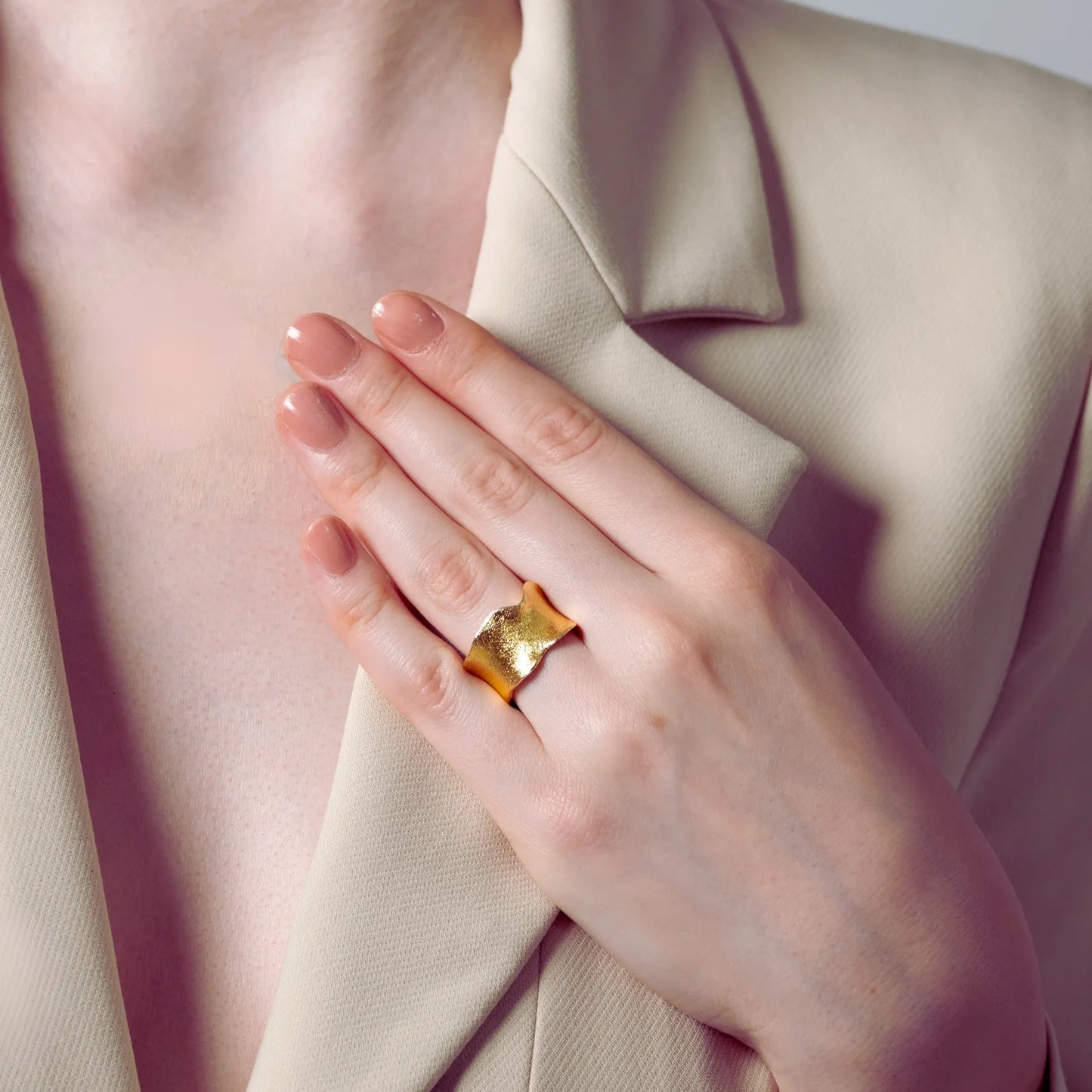 Salt Crest Ring