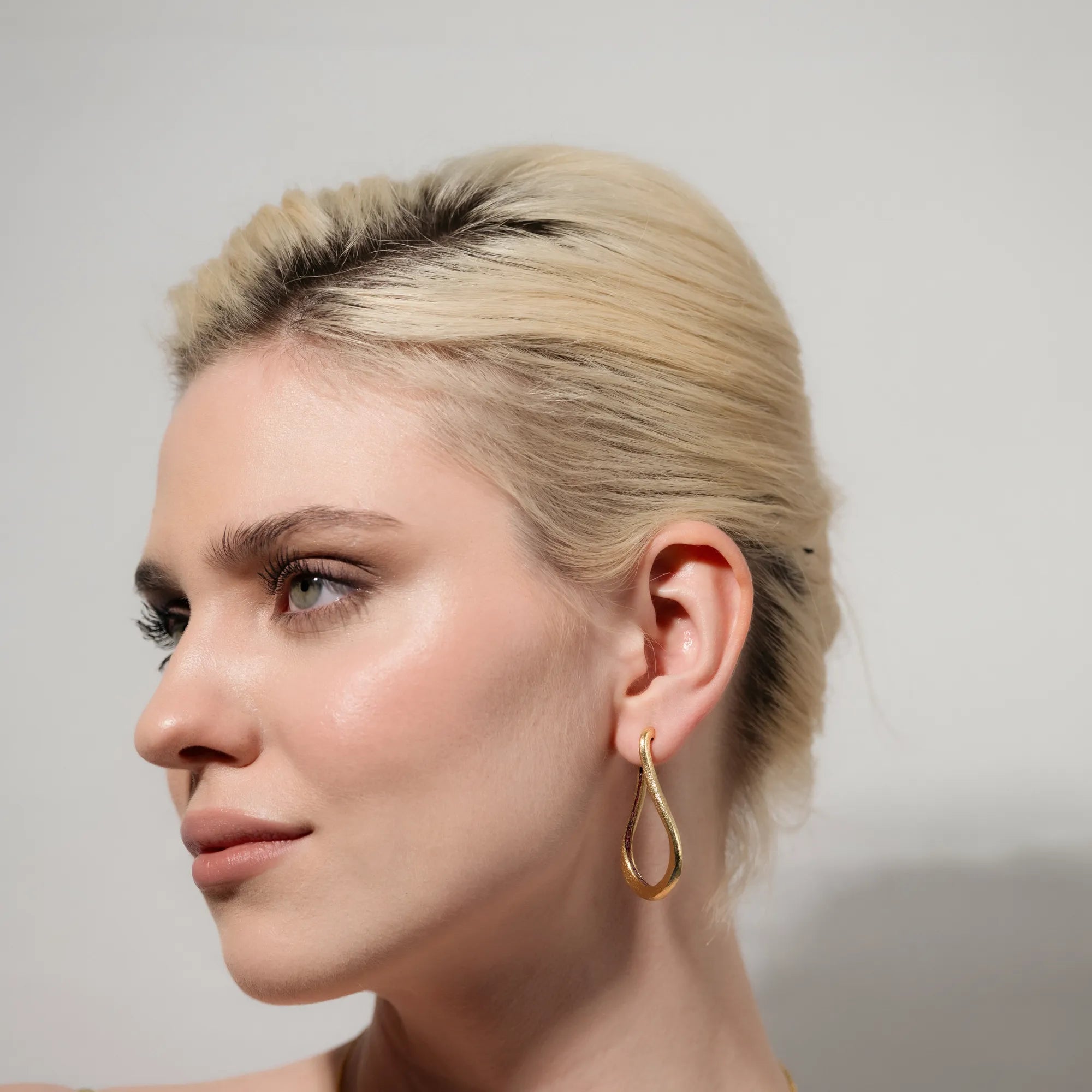 The Empress Hoops- Red