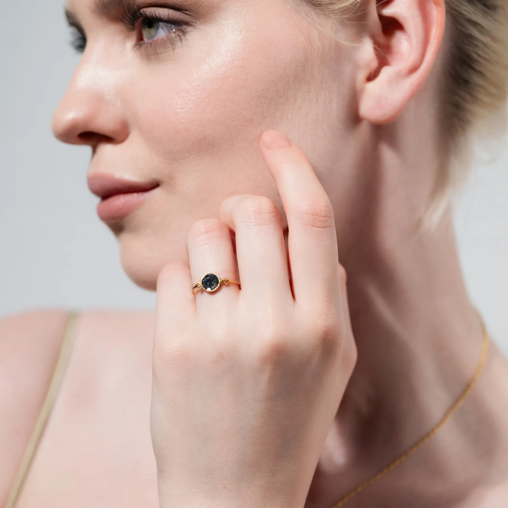 Nightstone Whisper Ring