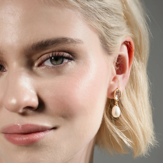 Lunar Drop Earrings