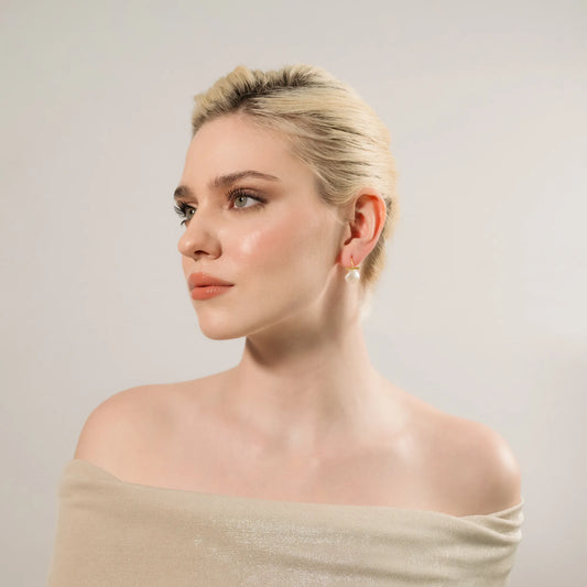 Bare Pearl Ear Dangles