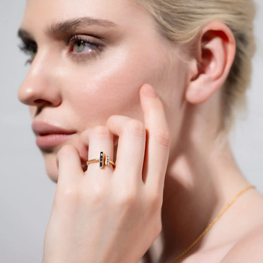 Axis Twin Bar Ring