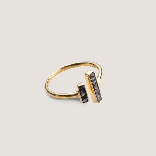 Axis Twin Bar Ring
