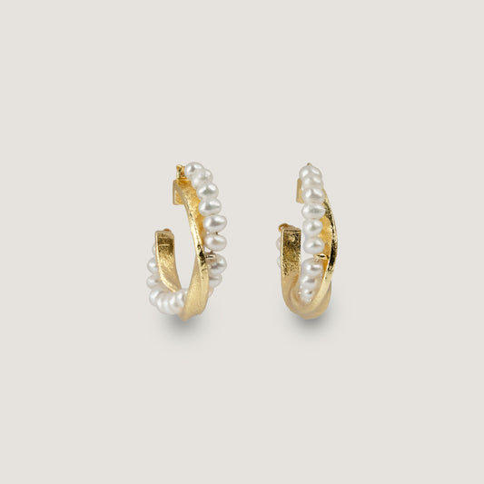 Kindled Crest Hoops
