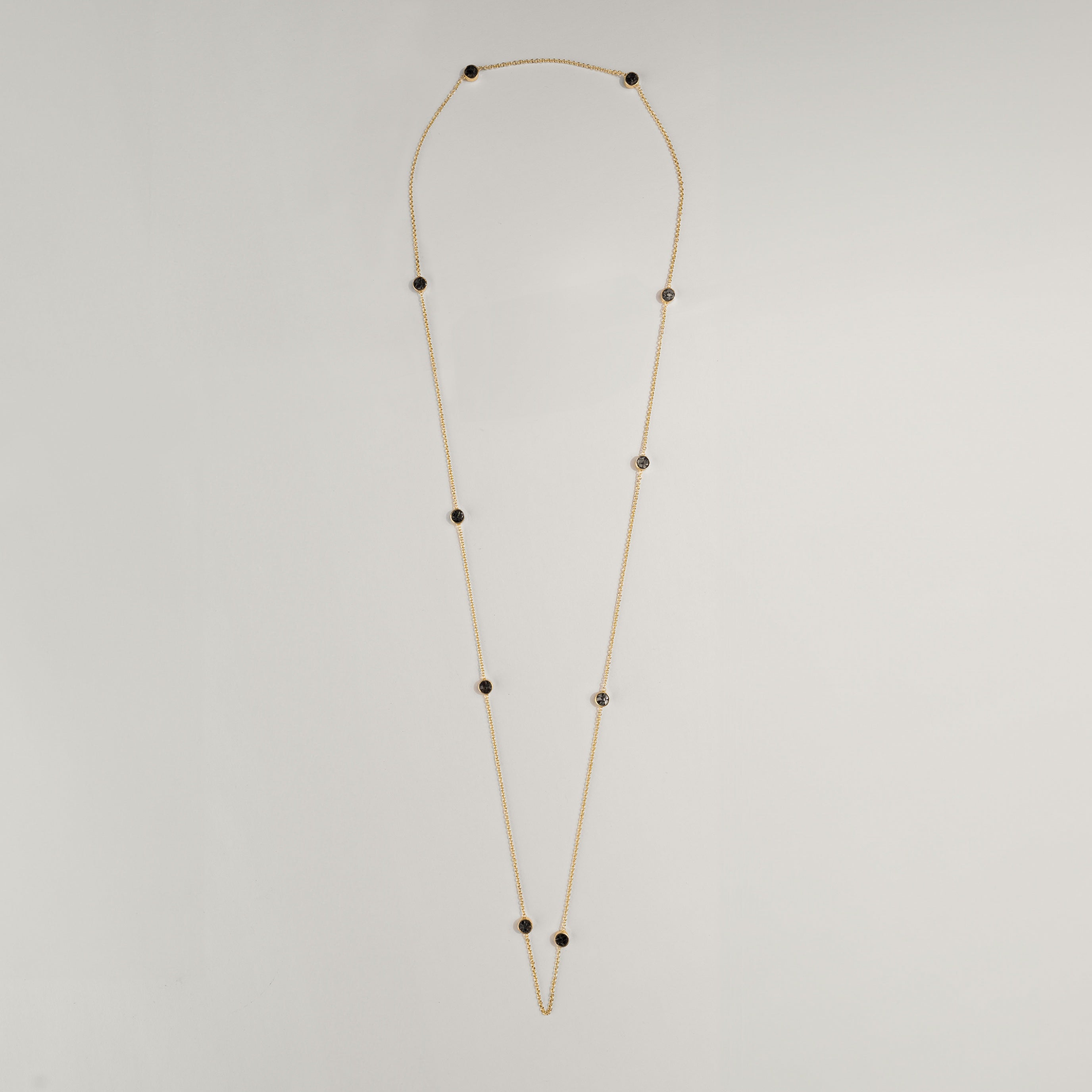 Obsidian Orbit Necklace