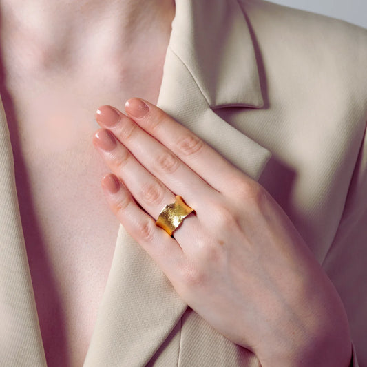 Salt Crest Ring