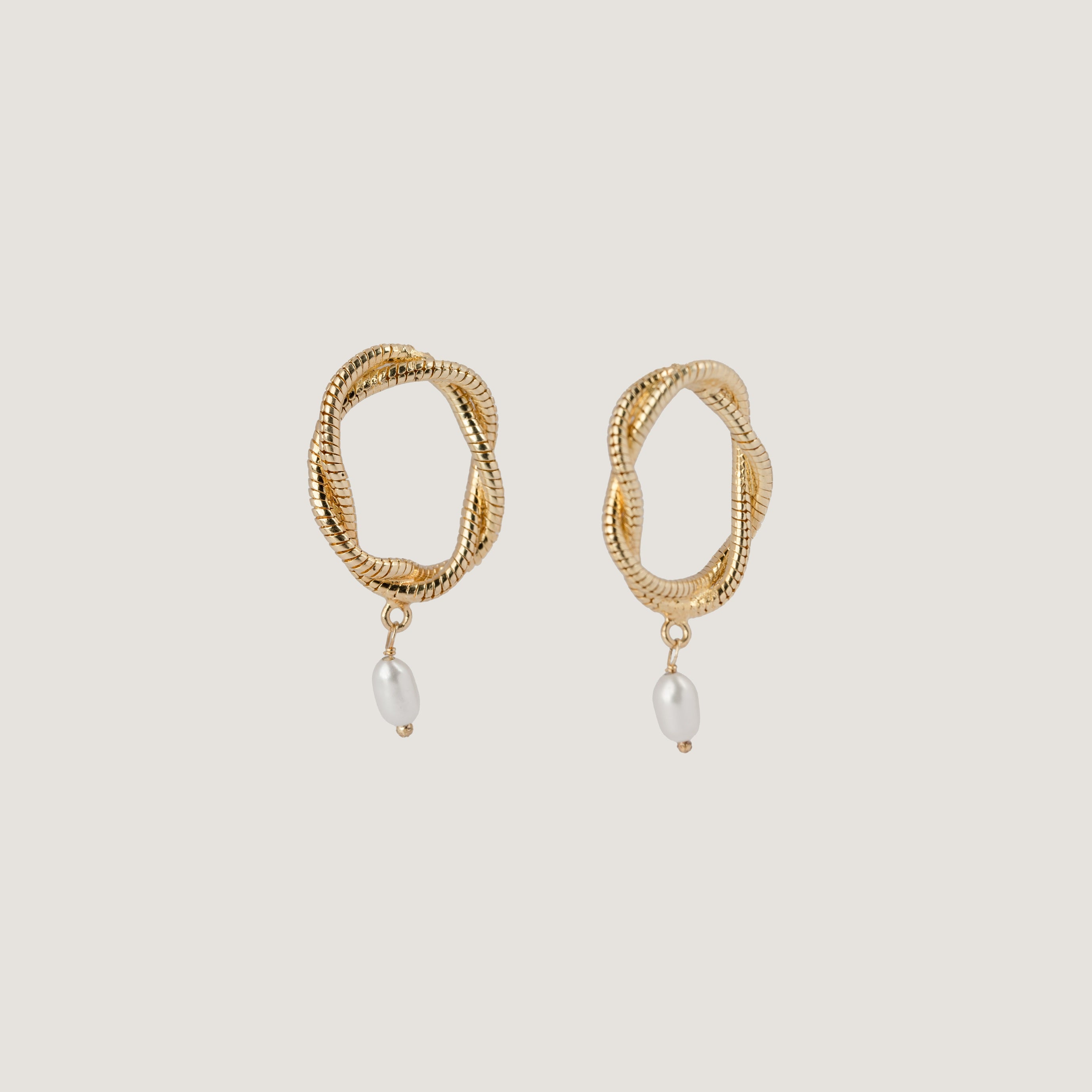 Soft Ember Hoops