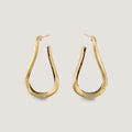 The Empress Hoops- Black